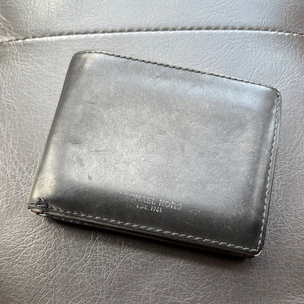 Michael Kors Black Leather Wallet